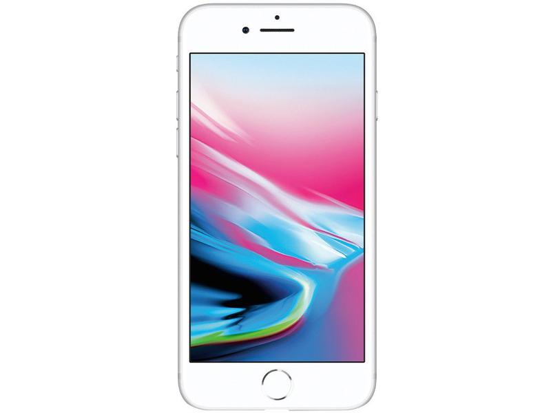 iPhone 8 Apple 64GB Prateado 4,7” 12MP - iOS - iPhone